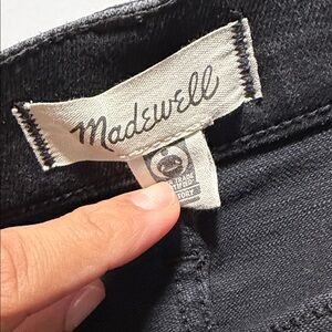 Madewell Black Women's Jeans - Classic Stretch Denim